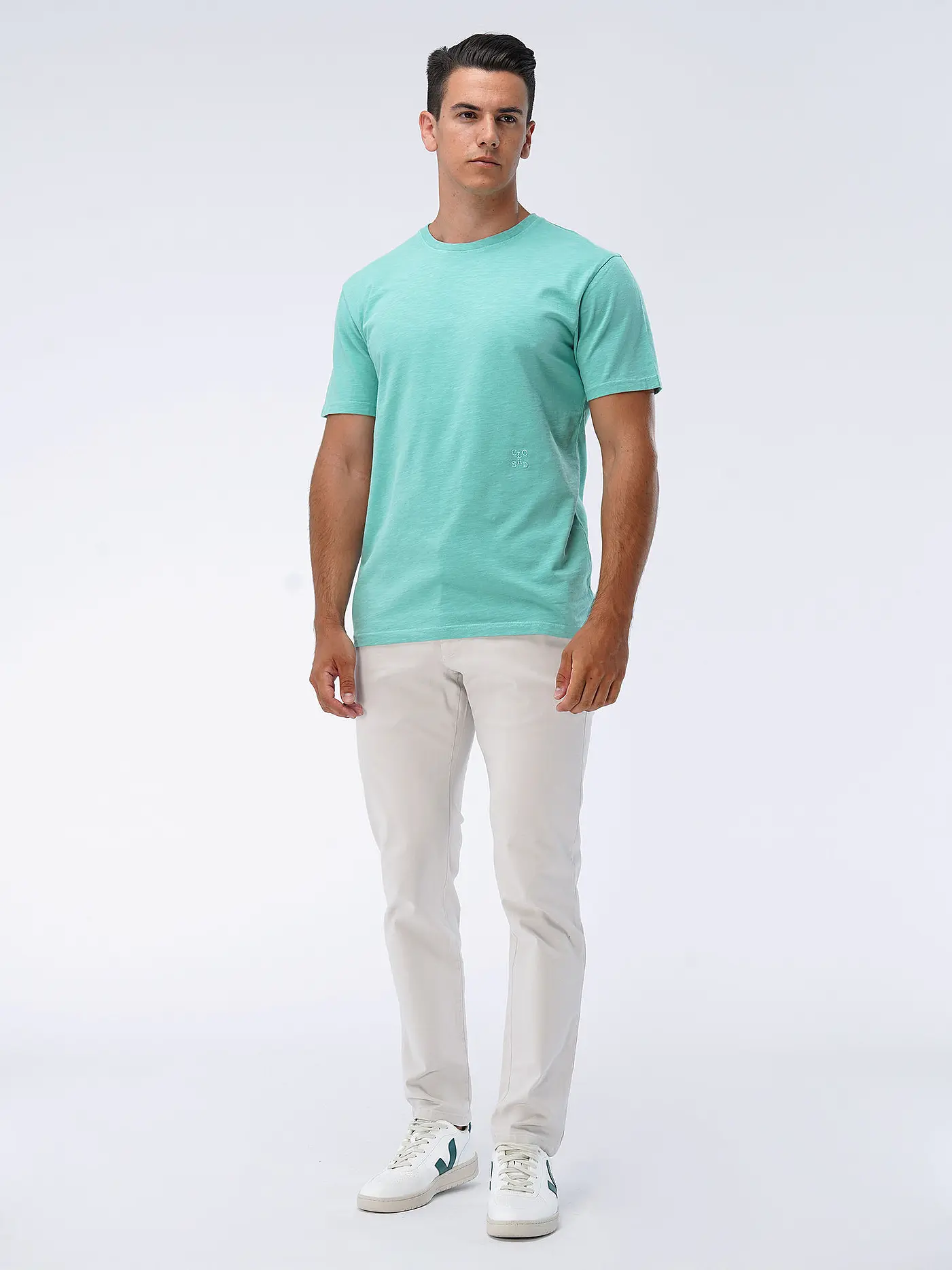 CLOSED | T-Shirt CLASSIC | türkis